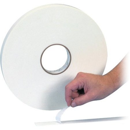 TAPE LOGIC Tape Logic® Double Sided Foam Tape, 1/16", 1" x 36 yds., White, 12/Case T955116